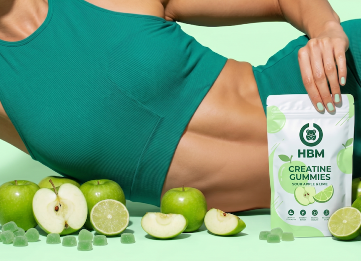 Creatine preventative wellness supplement in modern laboratory with women’s health and cognitive wellness concept