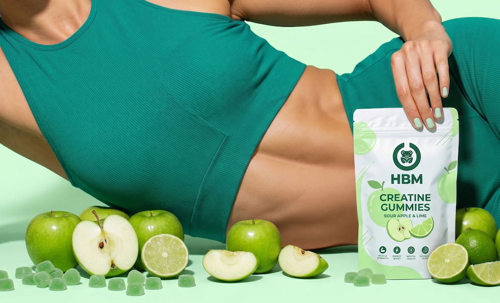 Creatine preventative wellness supplement in modern laboratory with women’s health and cognitive wellness concept