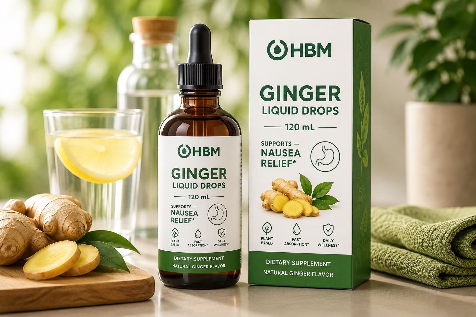 GLP-1 Support Ginger Drops lifestyle