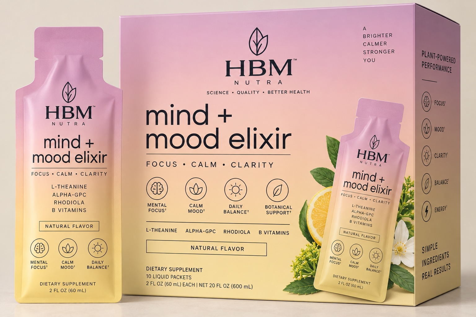 Mind and Mood Elixir liquid sachet