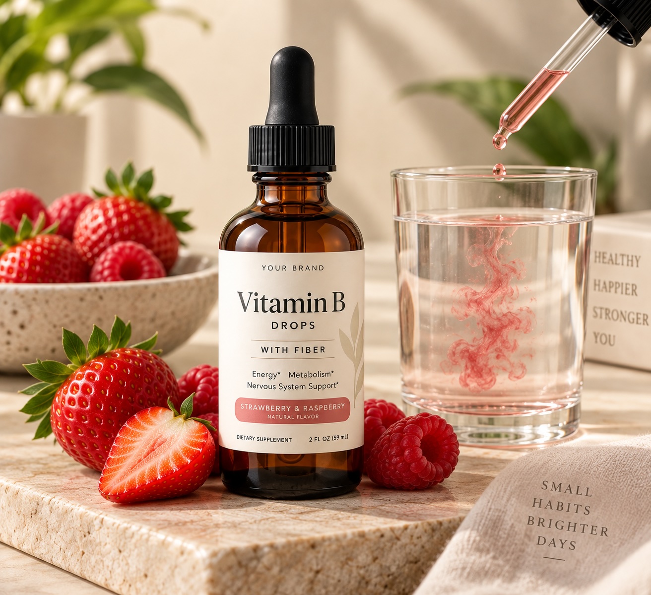 HBM Vitamin B12 and B6 Drops lifestyle image
